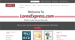 Desktop Screenshot of lorexexpress.com